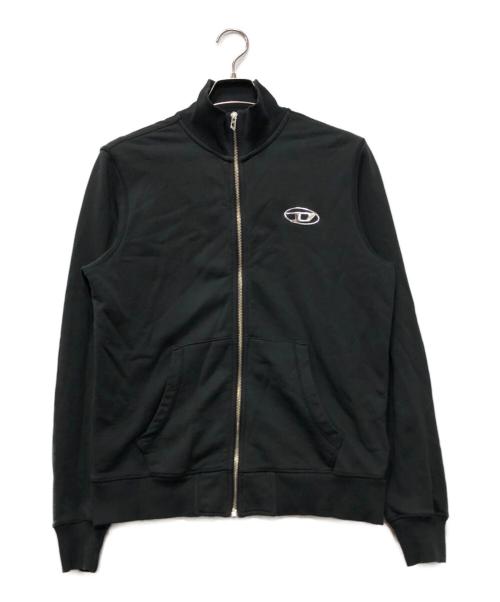 DIESEL（ディーゼル）DIESEL (ディーゼル) S GINN ZIP IOD スウェットトラックジャケット ブラック サイズ:Sの古着・服飾アイテム