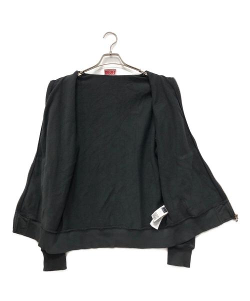 DIESEL（ディーゼル）DIESEL (ディーゼル) S GINN ZIP IOD スウェットトラックジャケット ブラック サイズ:Sの古着・服飾アイテム