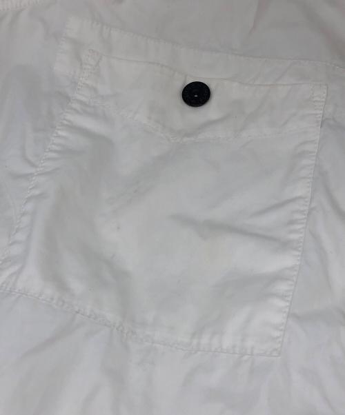 STONE ISLAND（ストーンアイランド）STONE ISLAND (ストーンアイランド) ガーメントダイS/Sシャツ ホワイト サイズ:XLの古着・服飾アイテム