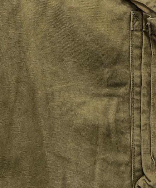 French Army（フランス軍）French Army (フランス軍) 前期 M-47 カーゴパンツ オリーブ サイズ:35の古着・服飾アイテム