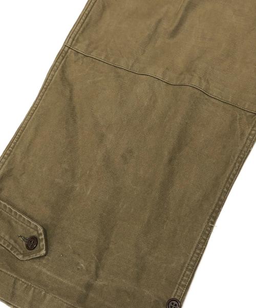 French Army（フランス軍）French Army (フランス軍) 前期 M-47 カーゴパンツ オリーブ サイズ:35の古着・服飾アイテム
