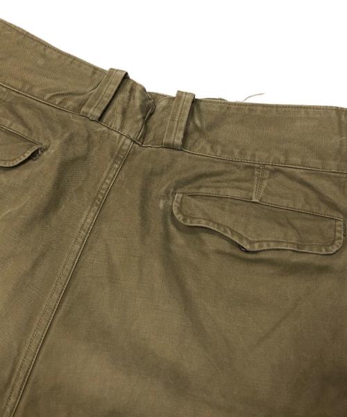 French Army（フランス軍）French Army (フランス軍) 前期 M-47 カーゴパンツ オリーブ サイズ:35の古着・服飾アイテム