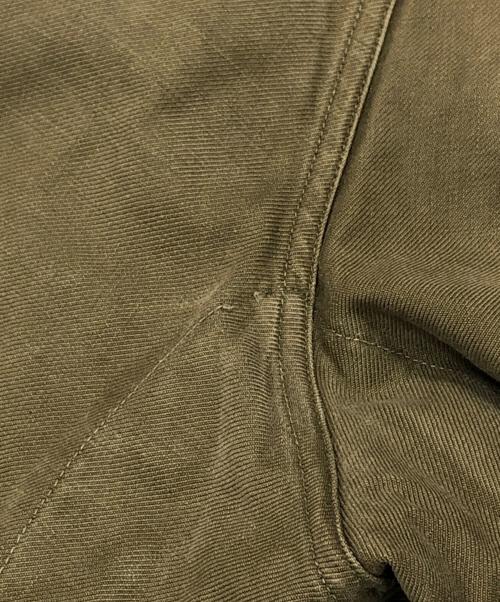 French Army（フランス軍）French Army (フランス軍) 前期 M-47 カーゴパンツ オリーブ サイズ:35の古着・服飾アイテム