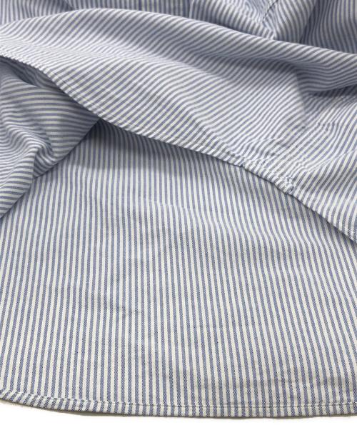 THE NORTHFACE PURPLELABEL（ザ・ノースフェイス パープルレーベル）THE NORTHFACE PURPLELABEL (ザ・ノースフェイス パープルレーベル) Button Down Striped Field Shirt ブルー サイズ:S 未使用品の古着・服飾アイテム