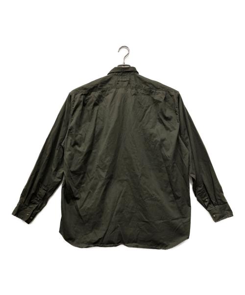 THE NORTH FACE（ザ ノース フェイス）THE NORTH FACE (ザ ノース フェイス) ロングスリーブロックステディチノシャツ カーキ サイズ:Lの古着・服飾アイテム