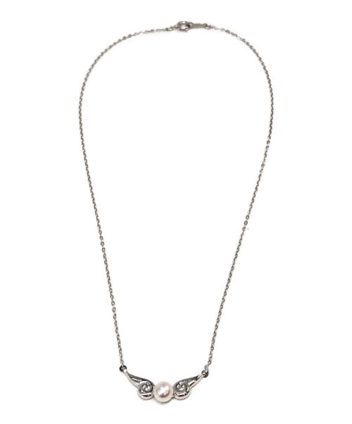MIKIMOTO（ミキモト）MIKIMOTO (ミキモト) 1粒パールネックレス シルバー サイズ:下記参照の古着・服飾アイテム