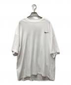 NIKE×stussyナイキ×ステューシー）の古着「ロゴTシャツ」｜ホワイト