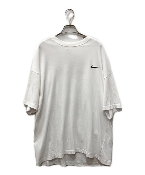 NIKE（ナイキ）NIKE (ナイキ) stussy (ステューシー) ロゴTシャツ ホワイト サイズ:XLの古着・服飾アイテム