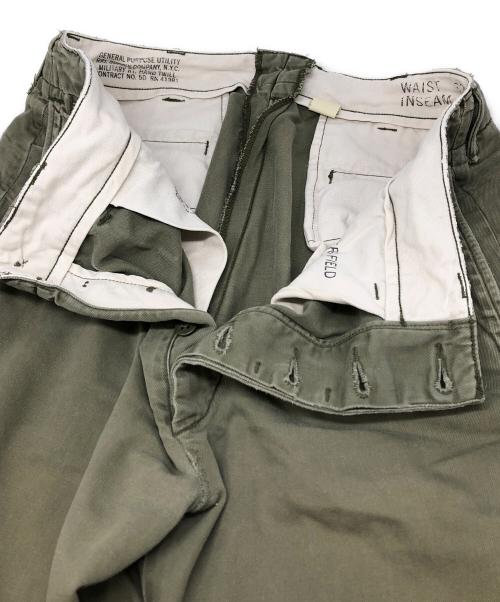 RRL（ダブルアールエル）RRL (ダブルアールエル) オフィサーチノパン グリーン サイズ:32×30の古着・服飾アイテム