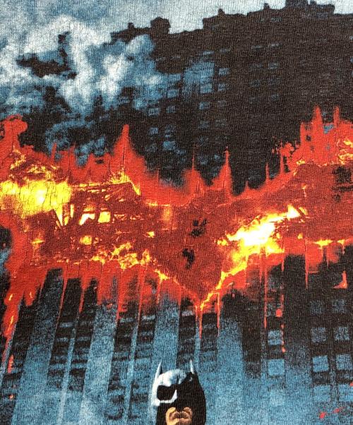 THE DARK KNIGHT（ダークナイト）THE DARK KNIGHT (ダークナイト) バットマンプリント ムービーTシャツ ブラック サイズ:XLの古着・服飾アイテム