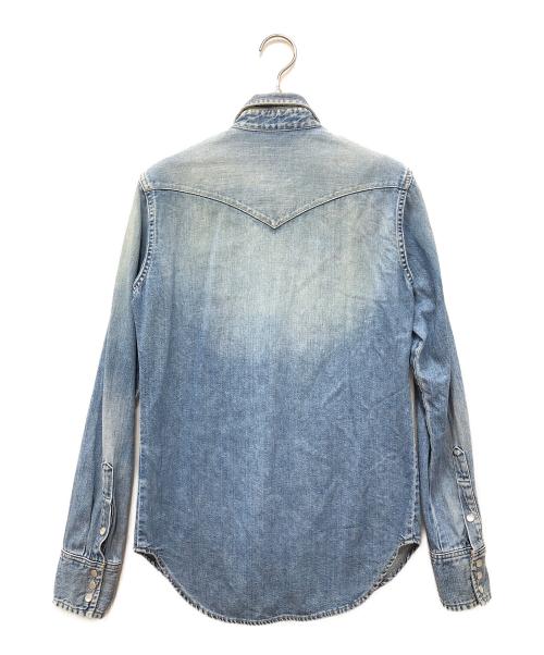 MADISON BLUE（マディソンブルー）MADISON BLUE (マディソンブルー) WESTERN SH DENIM デニムシャツ インディゴ サイズ:00（XS）の古着・服飾アイテム