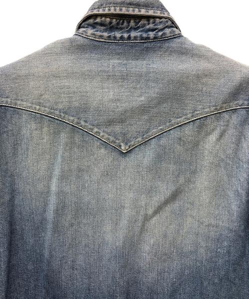 MADISON BLUE（マディソンブルー）MADISON BLUE (マディソンブルー) WESTERN SH DENIM デニムシャツ インディゴ サイズ:00（XS）の古着・服飾アイテム