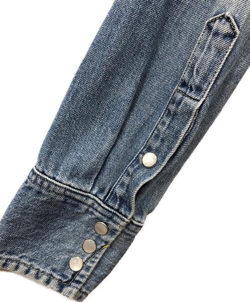 MADISON BLUE（マディソンブルー）MADISON BLUE (マディソンブルー) WESTERN SH DENIM デニムシャツ インディゴ サイズ:00（XS）の古着・服飾アイテム