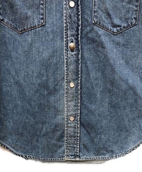 MADISON BLUE（マディソンブルー）MADISON BLUE (マディソンブルー) WESTERN SH DENIM デニムシャツ インディゴ サイズ:00（XS）の古着・服飾アイテム