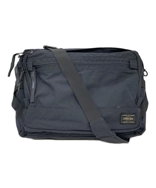 PORTER（ポーター）PORTER (ポーター) FLASH ショルダーバッグ ブラックの古着・服飾アイテム