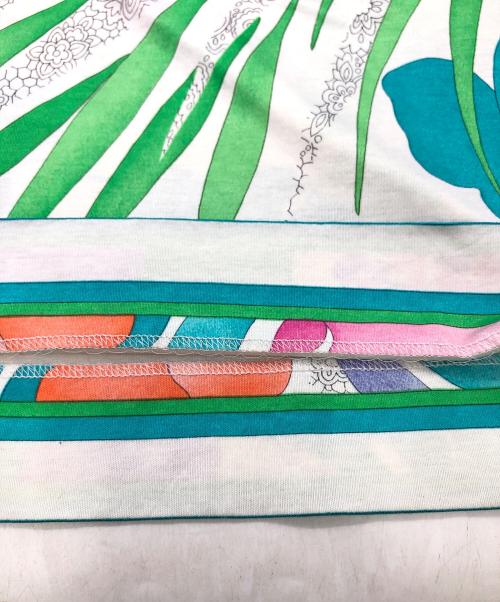 LEONARD FASHION（レオナールファッション）LEONARD FASHION (レオナールファッション) 花柄ワンピース ホワイト サイズ:152-160の古着・服飾アイテム