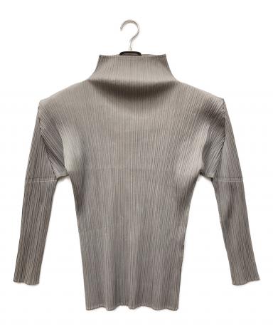 PLEATS PLEASE プリーツプリーズ カットソー 【4】 D462 中古・古着通販】PLEATS PLEASE (プリーツプリーズ) モックネック