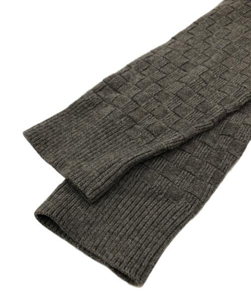 LOUIS VUITTON（ルイ ヴィトン）LOUIS VUITTON (ルイ ヴィトン) ダミエクルーネックセーター ブラウン サイズ:SIZE XSの古着・服飾アイテム