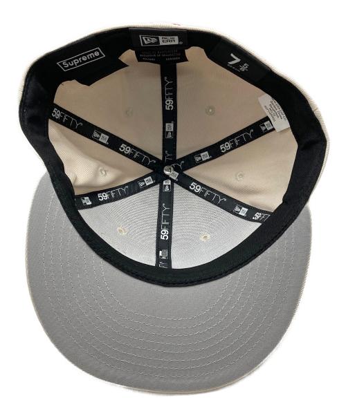 New Era（ニューエラ）New Era (ニューエラ) SUPREME (シュプリーム) Gold Cross S Logo キャップ (ゴールド クロス エス ロゴ キャップ) ベージュ サイズ:下記参照の古着・服飾アイテム