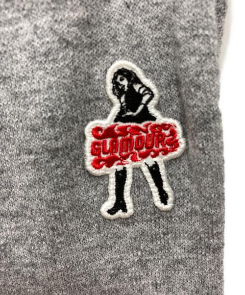 Hysteric Glamour（ヒステリックグラマー）Hysteric Glamour (ヒステリックグラマー) VIXEN GIRLワッペン スウェットパンツ グレー サイズ:Lの古着・服飾アイテム