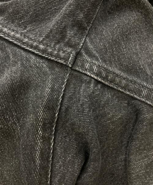 Graphpaper（グラフペーパー）Graphpaper (グラフペーパー) Selvage Denim Five Pocket Wide Straight Pants ブラック サイズ:3の古着・服飾アイテム