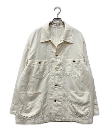 中古・古着通販】AURALEE (オーラリー) WOOL COTTON LINEN OX WORK