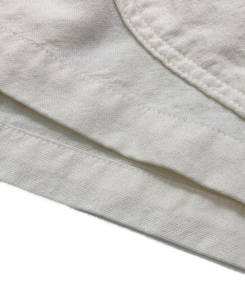 AURALEE（オーラリー）AURALEE (オーラリー) WOOL COTTON LINEN OX WORK JACKET ホワイト サイズ:5の古着・服飾アイテム