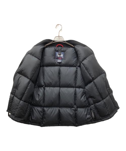 stussy（ステューシー）stussy (ステューシー) ダウンベスト ブラック サイズ:SIZE Lの古着・服飾アイテム