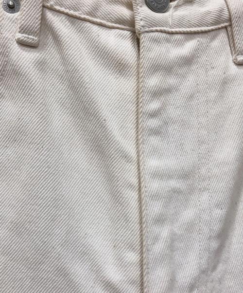 AURALEE（オーラリー）AURALEE (オーラリー) HARD TWIST DENIM 5P PANTS ベージュ サイズ:26サイズの古着・服飾アイテム