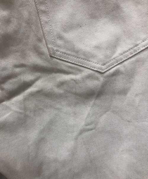 AURALEE（オーラリー）AURALEE (オーラリー) HARD TWIST DENIM 5P PANTS ベージュ サイズ:26サイズの古着・服飾アイテム