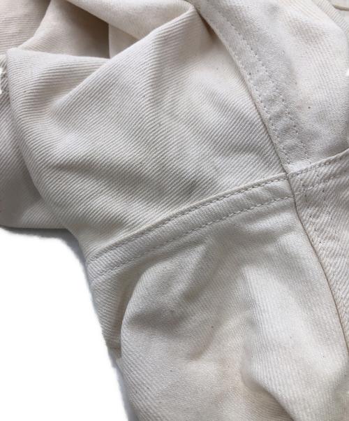 AURALEE（オーラリー）AURALEE (オーラリー) HARD TWIST DENIM 5P PANTS ベージュ サイズ:26サイズの古着・服飾アイテム