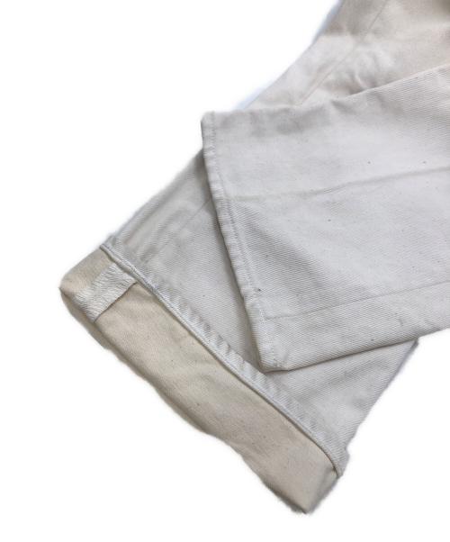 AURALEE（オーラリー）AURALEE (オーラリー) HARD TWIST DENIM 5P PANTS ベージュ サイズ:26サイズの古着・服飾アイテム