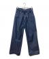 JOHN LAWRENCE SULLIVAN（ジョン ローレンス サリバン）の古着「Rigid Denim Wide Pants」｜インディゴ
