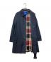 BLUE LABEL CRESTBRIDGE (ブルーレーベルクレストブリッジ) ステンカラーコート ネイビー サイズ:36：9000円