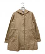 BLUE LABEL CRESTBRIDGEブルーレーベルクレストブリッジ）の古着「フーデッドコート」｜ベージュ