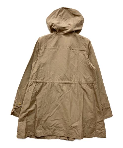 BLUE LABEL CRESTBRIDGE（ブルーレーベルクレストブリッジ）BLUE LABEL CRESTBRIDGE (ブルーレーベルクレストブリッジ) フーデッドコート ベージュ サイズ:38 未使用品の古着・服飾アイテム
