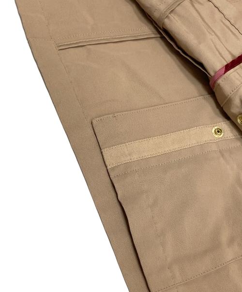 BLUE LABEL CRESTBRIDGE（ブルーレーベルクレストブリッジ）BLUE LABEL CRESTBRIDGE (ブルーレーベルクレストブリッジ) フーデッドコート ベージュ サイズ:38 未使用品の古着・服飾アイテム