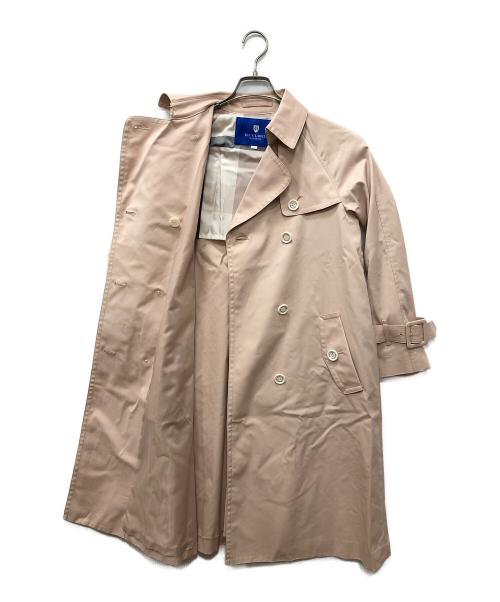 BLUE LABEL CRESTBRIDGE（ブルーレーベルクレストブリッジ）BLUE LABEL CRESTBRIDGE (ブルーレーベルクレストブリッジ) トレンチコート ピンク サイズ:36の古着・服飾アイテム