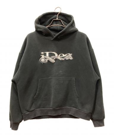 中古・古着通販】ideaswam (イデアスワム) OUROBOROS HOODIE ブラック