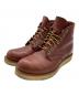 RED WING（レッドウィング）の古着「6インチ クラシックラウンドトゥワークブーツ」｜ブラウン