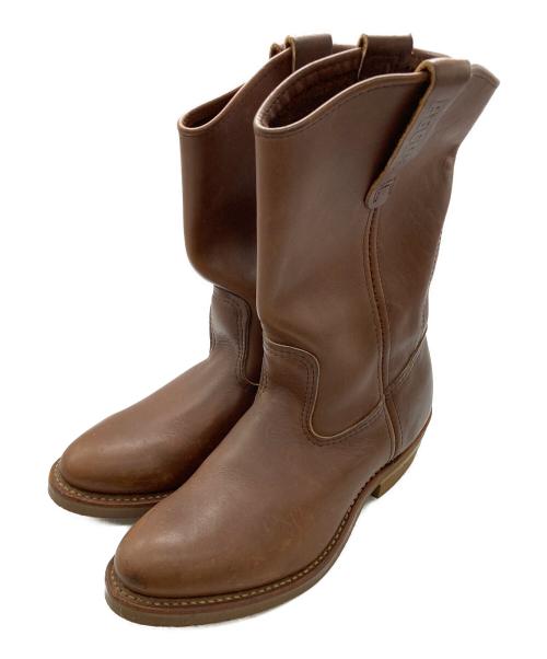 RED WING（レッドウィング）RED WING (レッドウィング) ペコスブーツ ブラウン サイズ:US7の古着・服飾アイテム