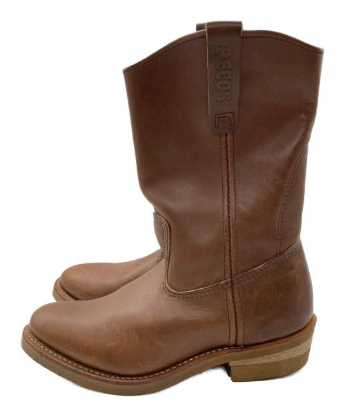 RED WING（レッドウィング）RED WING (レッドウィング) ペコスブーツ ブラウン サイズ:US7の古着・服飾アイテム