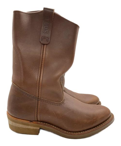 RED WING（レッドウィング）RED WING (レッドウィング) ペコスブーツ ブラウン サイズ:US7の古着・服飾アイテム