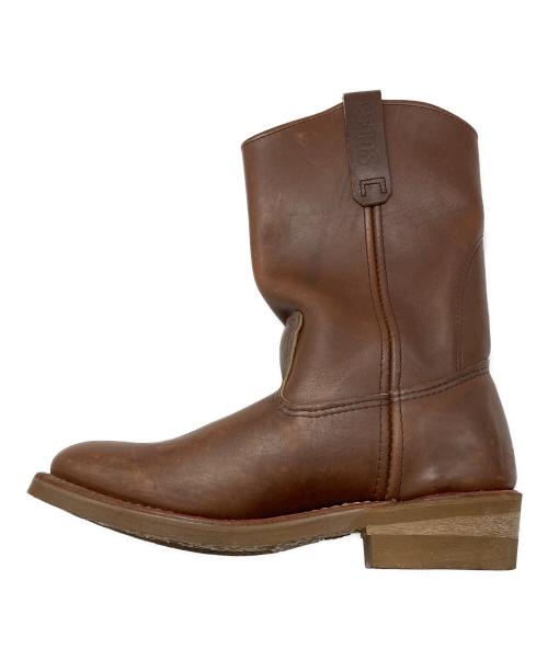 RED WING（レッドウィング）RED WING (レッドウィング) ペコスブーツ ブラウン サイズ:US7の古着・服飾アイテム