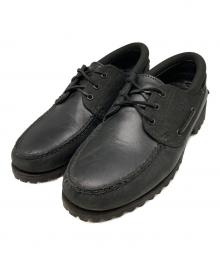 Timberland（ティンバーランド）の古着「デッキシューズ」｜ブラック