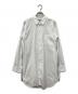 BLACK COMME des GARCONS（ブラックコムデギャルソン）の古着「Side Zip Over Long Shirt(サイド ジップ オーバー シャツ)」｜ホワイト