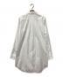 BLACK COMME des GARCONS (ブラックコムデギャルソン) Side Zip Over Long Shirt(サイド ジップ オーバー シャツ) ホワイト サイズ:S：15000円