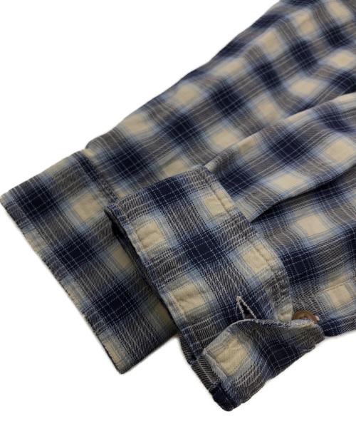 Patagonia（パタゴニア）Patagonia (パタゴニア) オーガニックコットンオンブレチェックシャツ ブルー サイズ:XLの古着・服飾アイテム