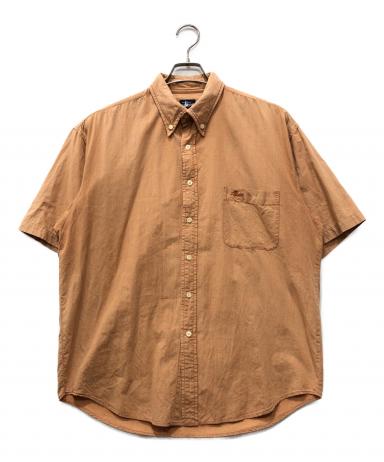中古・古着通販】stussy (ステューシー) S/Sチェックシャツ オレンジ