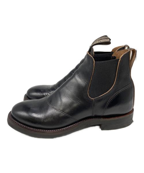 RRL（ダブルアールエル）RRL (ダブルアールエル) CONGRESS BOOTS サイドゴアブーツ ブラック サイズ:7Dの古着・服飾アイテム